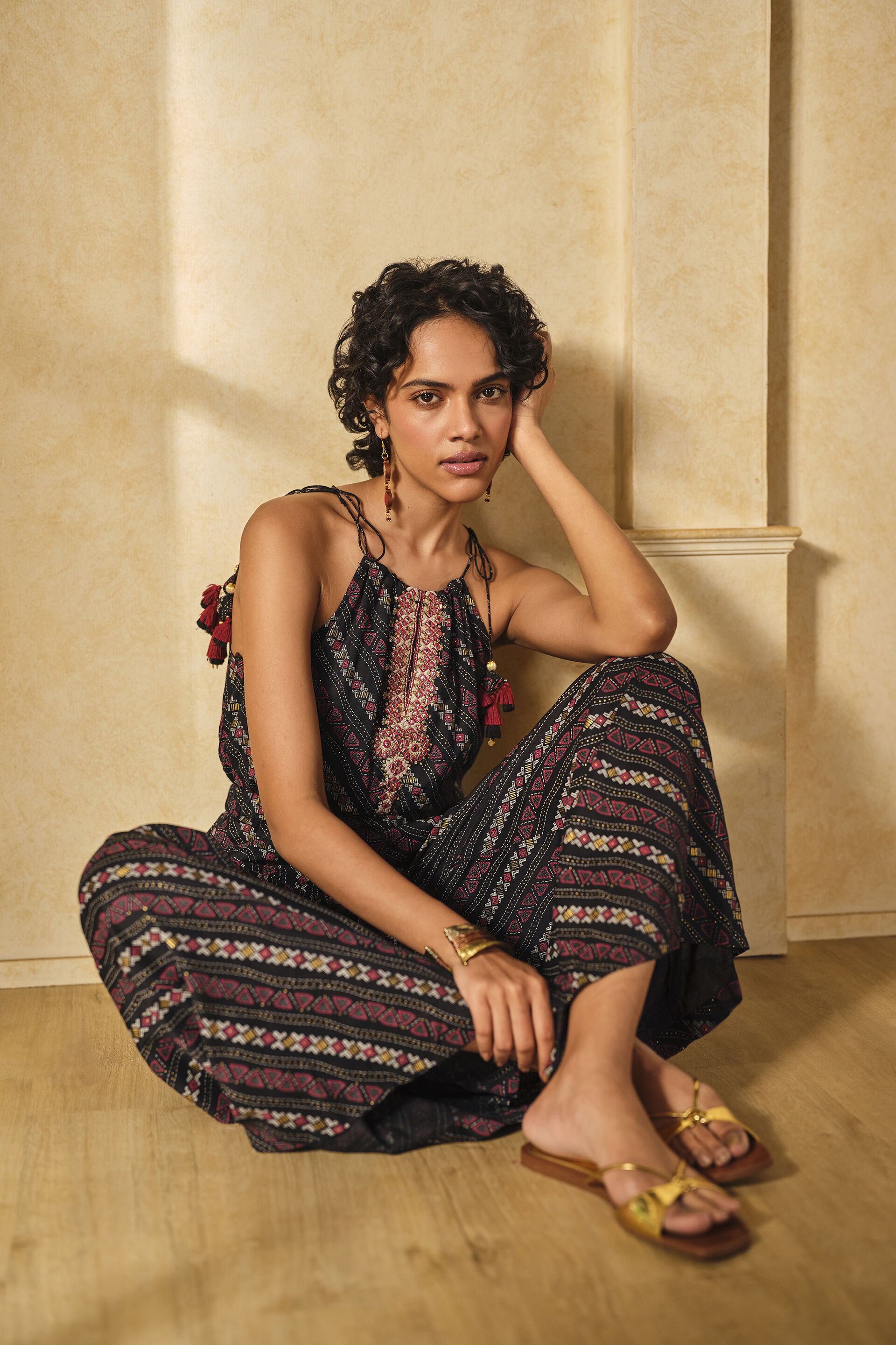 The Mirza Jumpsuit, Black, image 8